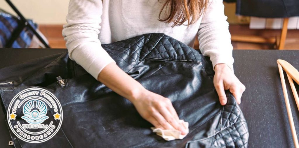 Cleaning and Conditioning a black leather jacket