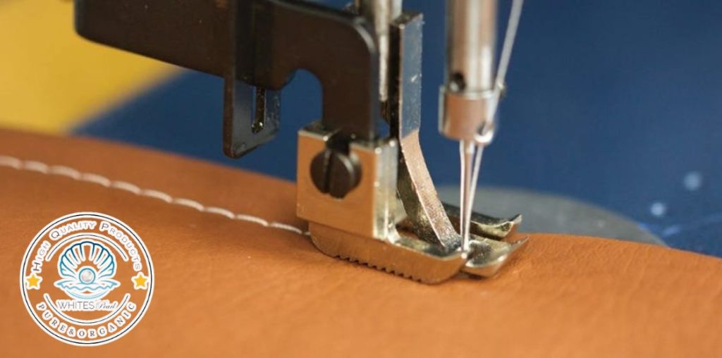 Cotton leather stitching
