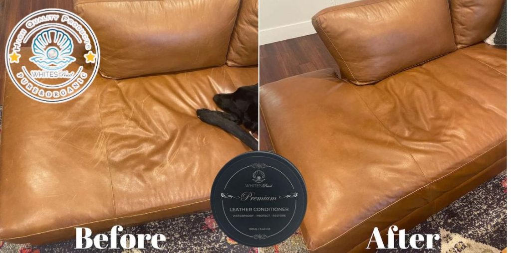 To protect leather furniture from scratches use a leather conditioner