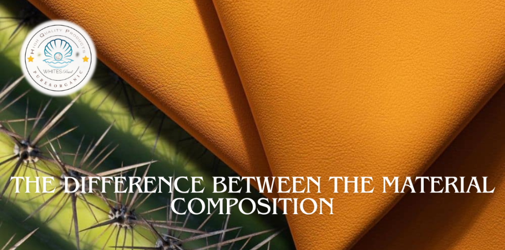 The Difference between the Material Composition: Genuine Leather vs. Vegan Leather. 