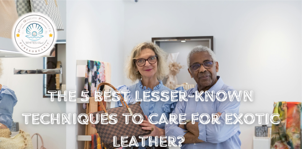 The 5 Best Lesser-known Techniques to Care for Exotic Leather? 