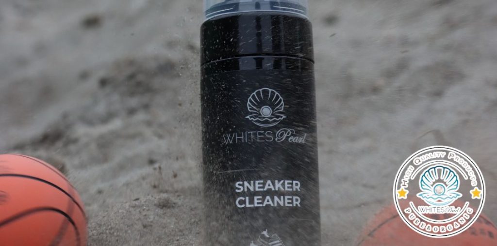 Sneaker care with Whites Pearl