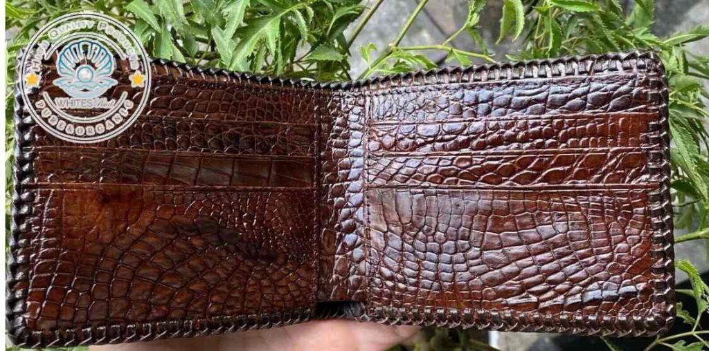 Caring for crocodile leather 