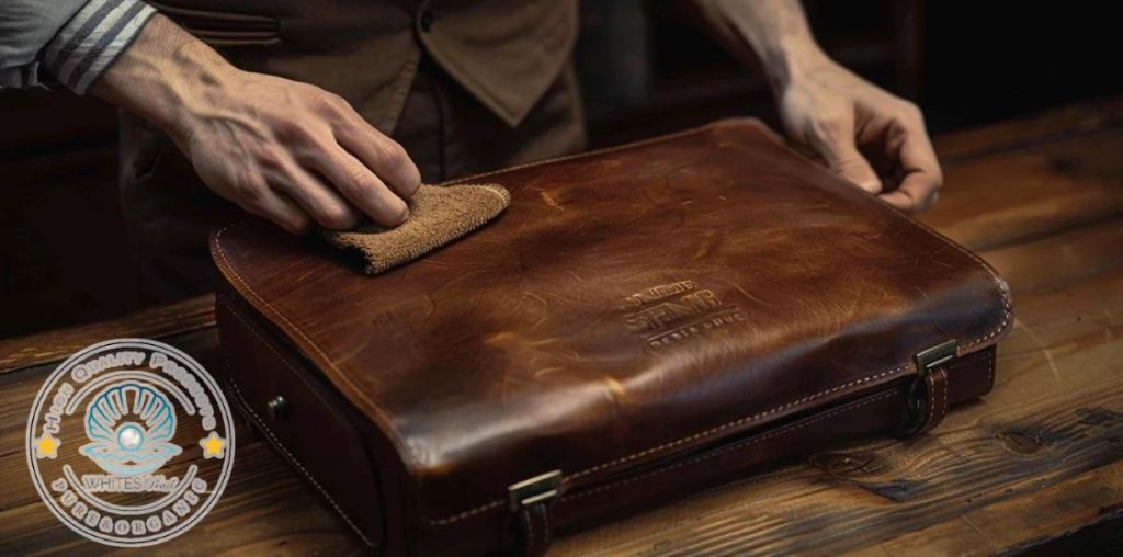Products used to remove stains form leather