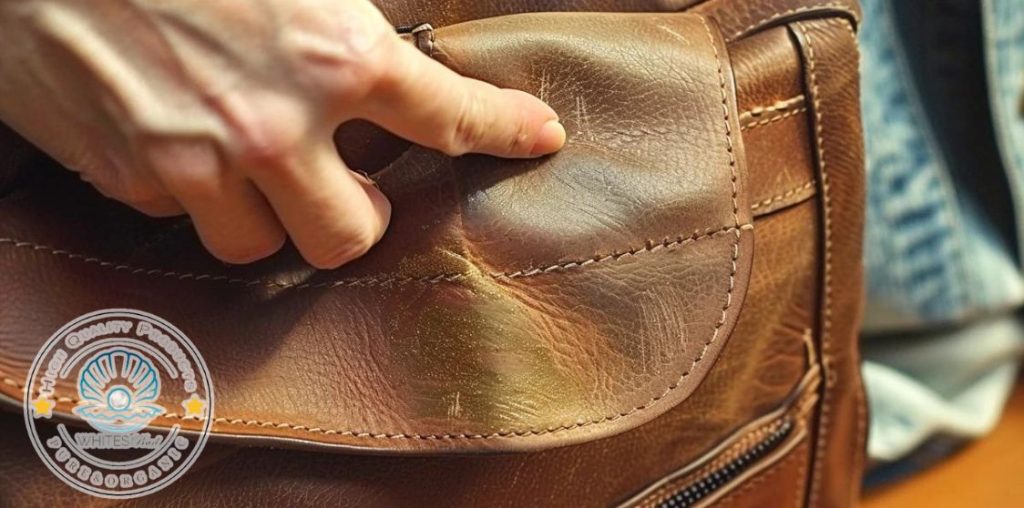 Remove stains form leather
