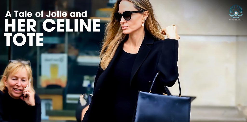 A take of Jolie and her Celine Tote
