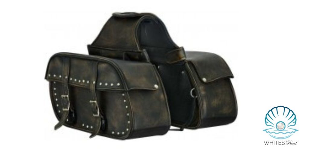 leather motorcycle saddlebags